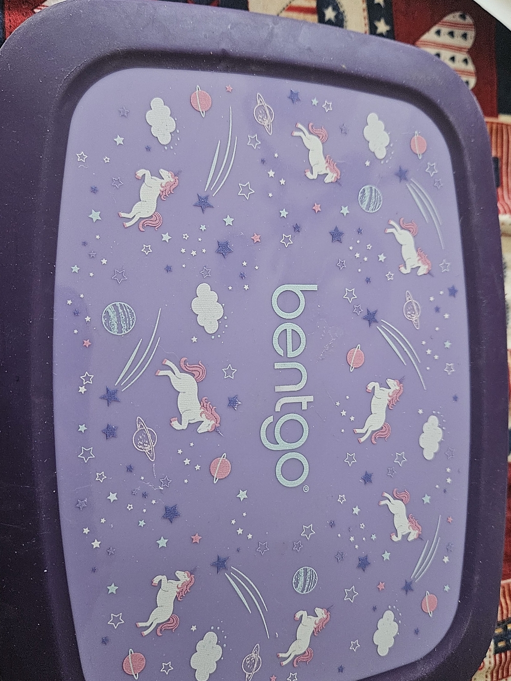 Bentgo Purple Unicorn Kids Lunchbox